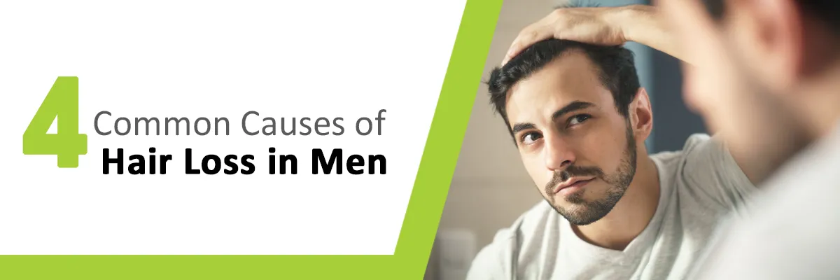 4 causes of hair loss