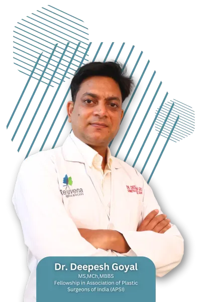 Dr. Deepesh Goyal - MCh Plastic Surgeon and Founder of Rejuvena Cosmo Care Jaipur