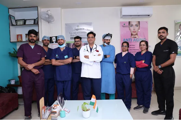 Dr. Deepesh Goyal and Medical Team - Rejuvena Cosmo Care Jaipur