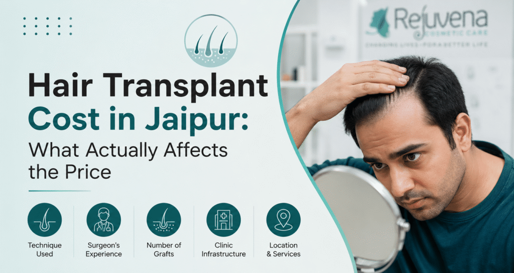Hair transplant cost in Jaipur and factors affecting the price